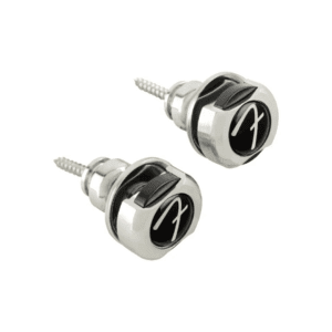 Fender Infinity Strap Locks Chrome – Candados de Correa para Guitarra/Bajo