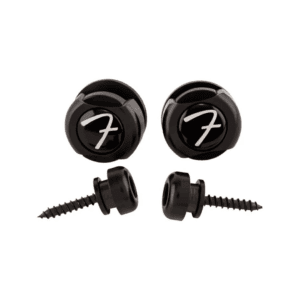 Fender Infinity Strap Locks Black – Candados de Correa para Guitarra/Bajo