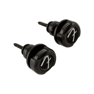 Fender Infinity Strap Locks Black – Candados de Correa para Guitarra/Bajo
