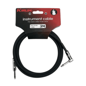 Cable para Instrumento 3MTS Plug Ángulo Kirlin IPCU-242/BK