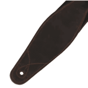Correa de cuero acolchado para guitarra y bajo