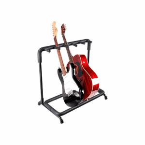 Atril Aspor 5 Guitarras Ajustable y Plegable con Acolchado Metálico Resistente