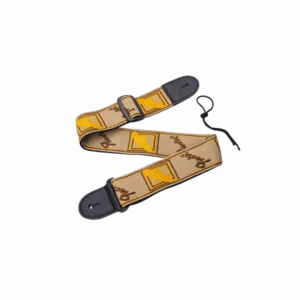 Correa De Guitarra Tipo Fender Color Beige
