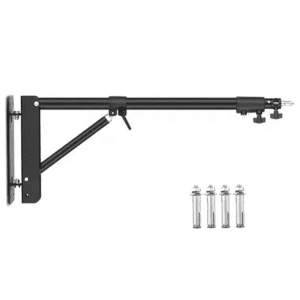 Soporte de Luz de Montaje en Pared y Techo Ajustable 75–180 cm