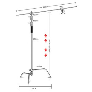 Soporte de luz para fotografía de 3.3 M