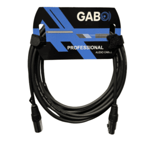 Cable Micrófono XLR a XLR 4,6m GABO Audio Pro