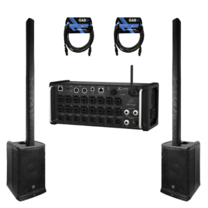Pack Sistema de Sonido XR18 + 2 Columnas Line Array 1000RMS