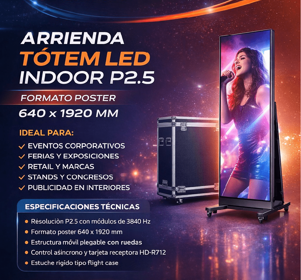 Tótem LED Indoor P2.5