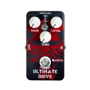 Pedal efecto distorsión para guitarra eléctrica