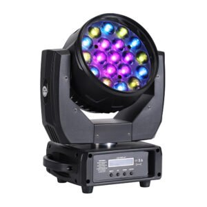 Luz de cabeza móvil 19 Colores ORSAM, RGBW 4 en 1 -  Pantalla Táctil
