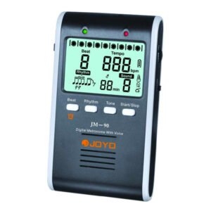 Metrónomo Digital JOYO JM-90 Recargable con Voz y Múltiples Ritmos